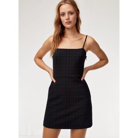 Aritzia Wilfred Isabelle Black Mini Dress - Picture 4 of 4